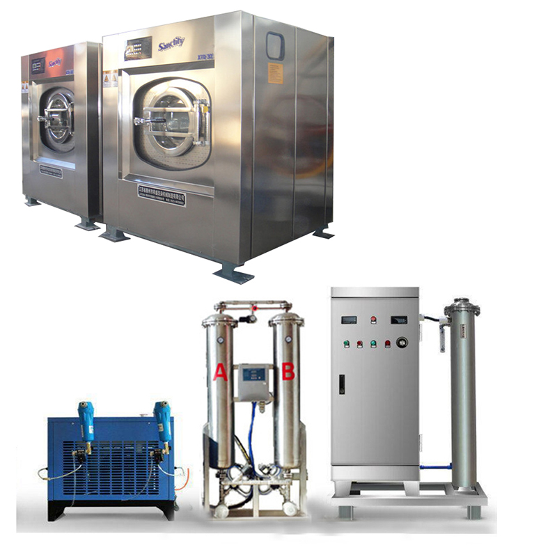 牛仔洗水臭氧發生器,烘干機一托二配套臭氧發生器牛仔洗水專用設備